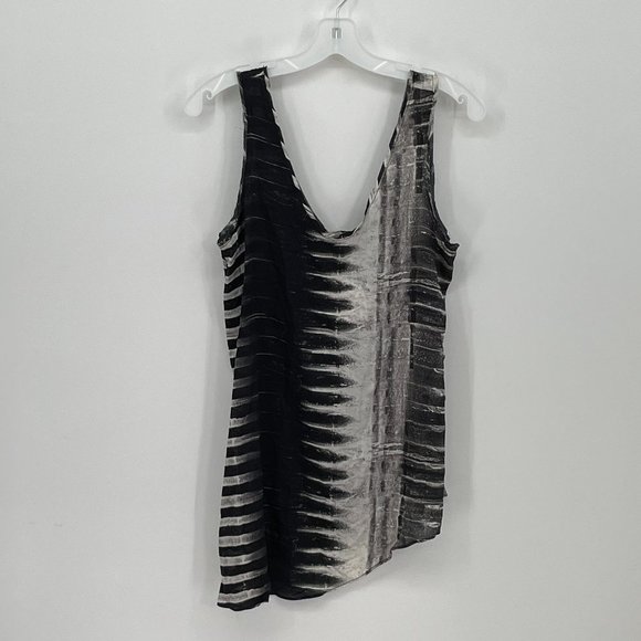 Women's Helmut Lang Silk Tie-Dye Print Top, Size Small - Picture 2 of 5